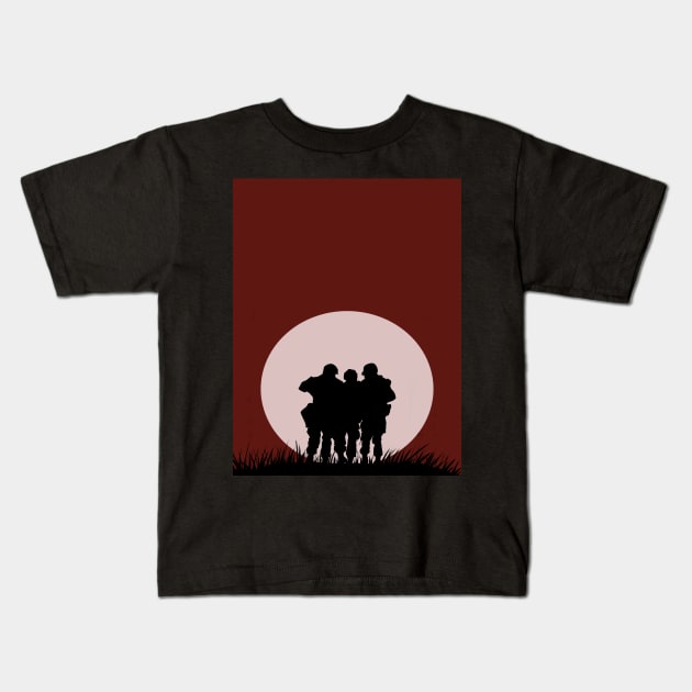 BAND OF BROTHERS | Artprint Kids T-Shirt by Archana7